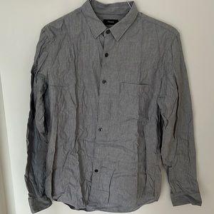 Theory Long Sleeve Button Up